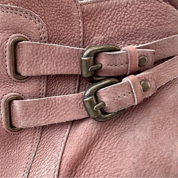 Blush Pink Suede Leni Ankle Boots by Holding Horses for Anthropologie Size 38 - Picture 12 of 13